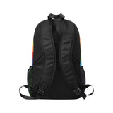 Playful Frog and Rainbow Backpack