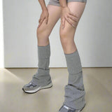 Cotton Stretch Acubi Aesthetic Leg Warmers - In Control Clothing