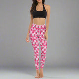 Womens Cute Strawberry Leggings - In Control Clothing